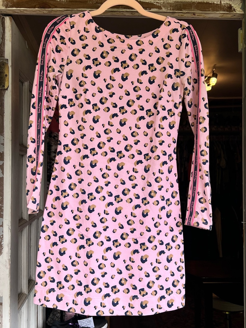 Lilly Pulitzer Beline dress Pink blossoms seeing spots Size XXS